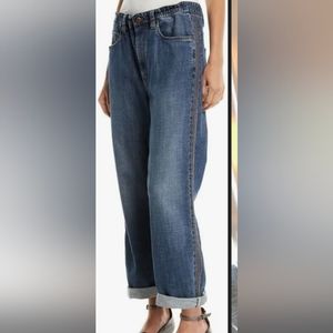 Brunello cucinelli The Drawstring Loose Denim jeans size 8
